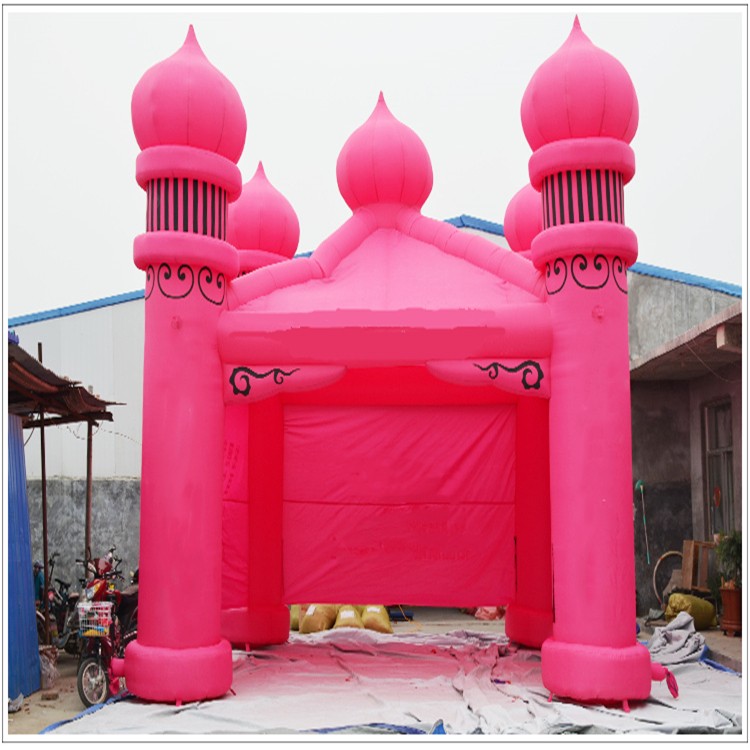 排浦镇粉色帐篷